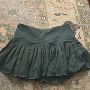Teal gold hinge skirt